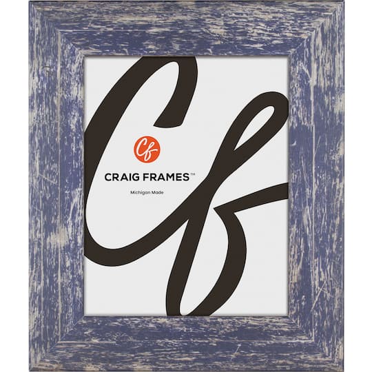 4 Pack Craig Frames American Barn Independence Blue Picture Frame
